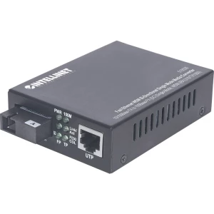 SC dvostriki konektor Mrežni medijski pretvarač 100 Mbit/s Intellinet 510530 slika