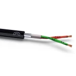 VOKA Kabelwerk 10357400 kabel za detektor požara A-2Y(L)2Y 20 x 2 x 0.60 mm² crna (RAL 9005) 100 m