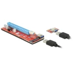 Delock  PCIe usponski kabel    PCIe x16 utičnica, USB-A utičnica  0.60 m  crvena    41423