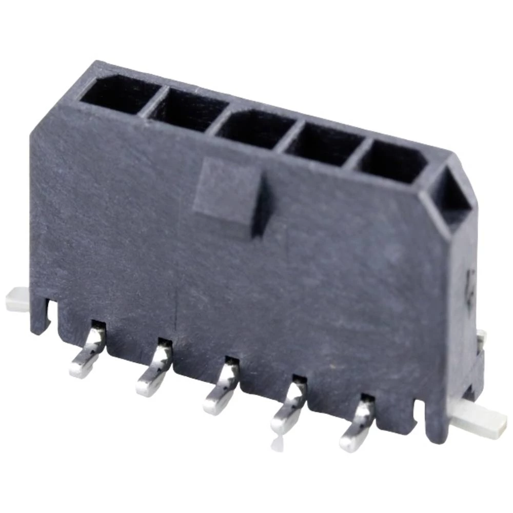 Molex ugradna standardna letva s muškim kontaktima Ukupan broj polova 5 Raster: 3.00 mm 436500512 1 St. Tape on Full ree slika