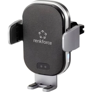 Renkforce RF-4470380 ventilacijska rešetka držač za mobitel s funkcijom punjenja indukcijom 91 - 59 mm 6.5 - 4 palac slika