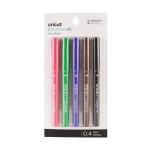 Cricut Explore/Maker Infusible Ink Fine Point 5-Pack Basics set olovki crvena, crna, ljubičasta, smeđa boja, zelena