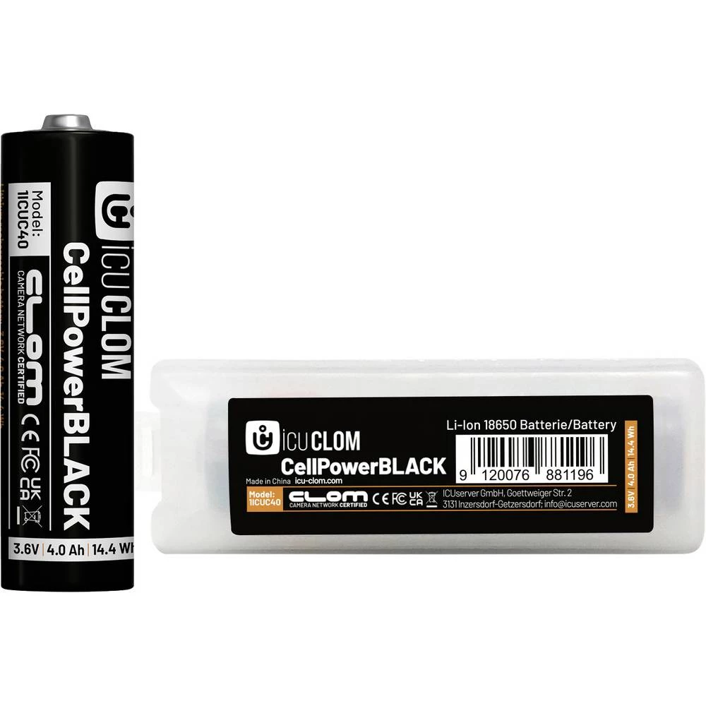 ICU CellPower Schwarz specijalni akumulatori Li-Ion 4000 mAh 1.2 V 1 kom. slika