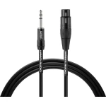 Warm Audio Pro Series XLR priključni kabel [1x ženski konektor XLR - 1x 6,3 mm banana utikač] 1.80 m crna