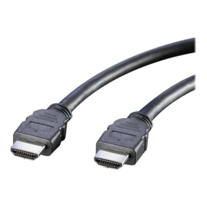 Value HDMI priključni kabel HDMI A utikač 15.00 m crna 11.99.5534 sa zaštitom HDMI kabel slika