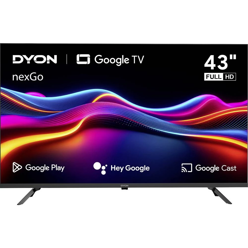 Dyon nexGo 43F LED-TV 108 cm 43 palac Energetska učinkovitost 2021 F (A - G) slika
