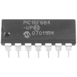 Microchip Technology  ugrađeni mikrokontroler PDIP-14 8-Bit 10 MHz Broj I/O 12 Tube