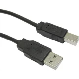 Arduino AG USB 2.0 Priključni kabel [1x Muški konektor USB 2.0 tipa A - 1x Muški konektor USB 2.0 tipa B] 1.80 m Crna
