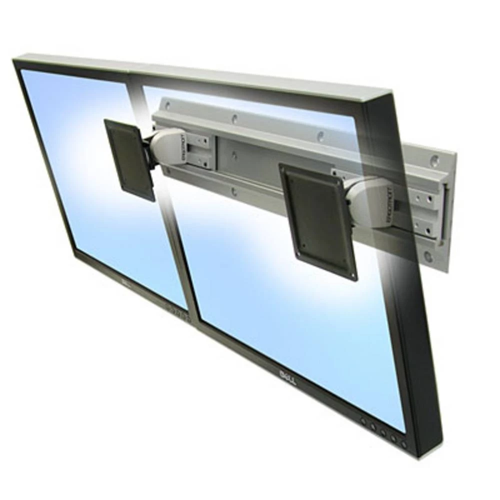 Ergotron zidni nosač za monitor Neo-Flex® Dual Monitor Wall Mount 2 Zaslon(i) 30,5 cm (12") - 61 cm (24") siva mogučnost slika