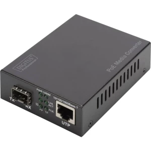 LAN 10/100/1000 MBit/s, SFP, IEEE 802.3z 1000BASE-LX, IEEE 802.3z 1000BASE-SX Medijski konvertor 10 / 100 / 1000 Mbit/s Digitus slika