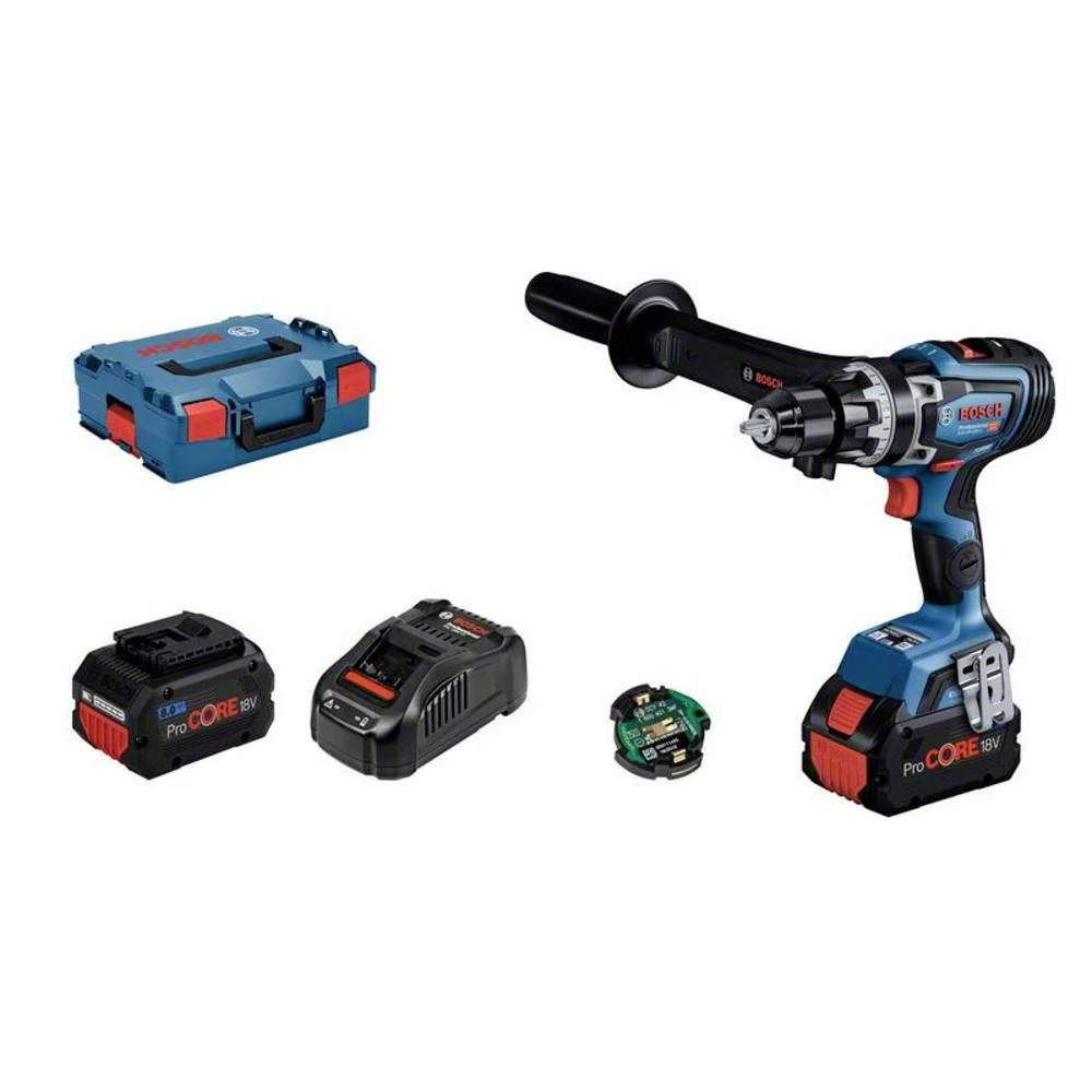 Bosch Professional GSB 18V-150 C -akumulatorski čekić uklj. 2 akumulatora, uklj. punjač, uklj. kofer, uklj. Bluetooth mo slika