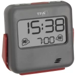 TFA Dostmann  60.2031.10  kvarčni  budilica  siva  Vrijeme alarma 1    alarm vibracija, dodatni glasni ton alarma