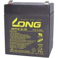Long WP4.5-12 WP4.5-12 olovni akumulator 12 V 4.5 Ah olovno-koprenasti (Š x V x D) 90 x 107 x 70 mm plosnati priključak slika
