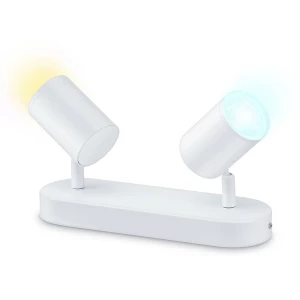 WiZ    IMAGEO WiZ Spots 2x5W W 27-65K TW    871951455177000    LED stropna svjetiljka    10 W        toplo bijela    bijela slika