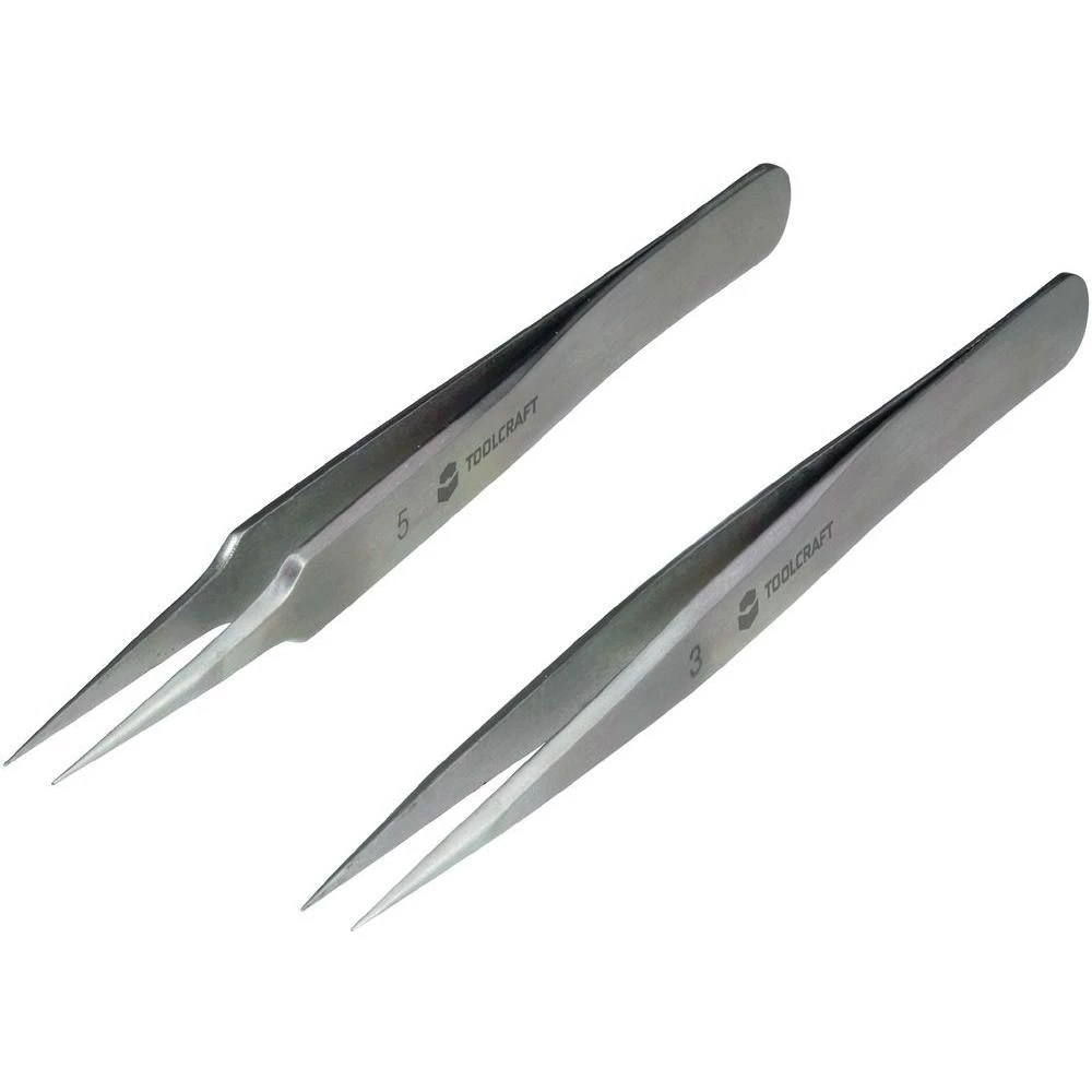 Komplet pinceta od nehrđajućeg čelika, 2 komada slika