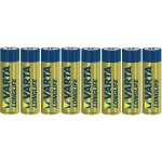 Alkalne mignon baterije VARTA Longlife, komplet od 8 komada