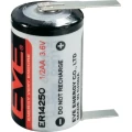 Litijumska baterija EVE 1/2 AA,U-lemna zastavica. slika