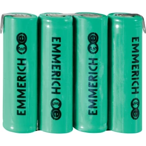 NiMH mignon akumulatorski paket Emmerich, 4,8 V, Z-lemna zastavica slika