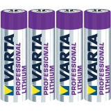 Litijumske mignon baterije VARTA Professional, komplet od 4 komada