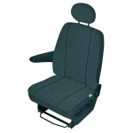 Zaštitna navlaka za sjedalice za kombije, antracitne boje,za pojedinačnu sjedali