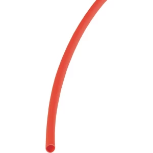 Set termo skupljajućih cijevi (10 x 20 cm), HIS-3 3:1, crvena, HellermannTyton slika