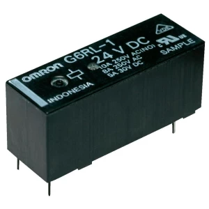 Snažan relej Omron G6RL-14-ASI5 VDC, 5 V/DC, 1 x preklopnik., maks. (NO) 10 A/(N slika