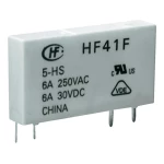 Mrežni relej Hongfa HF41F/005-ZST, 5 V/DC, 1 x preklopni k.,maks. 6 A, 30 V/DC/2