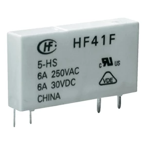Mrežni relej Hongfa HF41F/005-ZST, 5 V/DC, 1 x preklopni k.,maks. 6 A, 30 V/DC/2 slika