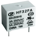 Mrežni relej Hongfa HF32FA/005-HSL2 (610), 5 V/DC, 1 x radnik., 5 A, 30 V/DC/250
