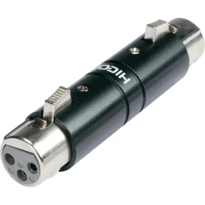 XLR-adapter 3-pinska XLR utičnica na 3-pinsko XLR utičnico,br. polova: 3/3 slika