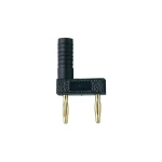 Muški konektor KS2 2 mm crni priključak=adapter 63.9848-21 MultiContact