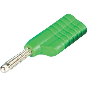 Muški konektor sa zaštitinim poklopcem S 4041 L 4 mm zeleni slika