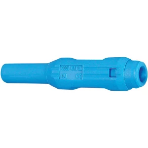 Aksialni ženski konektor SL205-BA 2 mm plavi priključak=stiskanje ili lemljenje slika