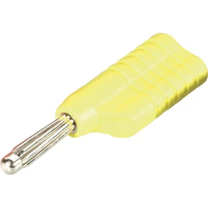 Muški konektor sa zaštitinim poklopcem S 4041 L 4 mm žuti priključak S slika