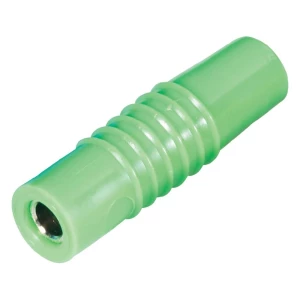 Konektor KP 4000 4 mm zeleni priključak=navojni za maks. 2,5 mm slika