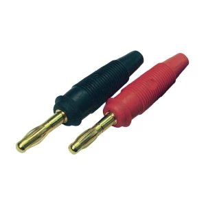 Lamelni utikač LAS 30 Au 4 mm crveni LAS 30, SKS Hirschmann slika