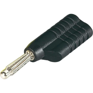 Muški konektor sa zaštitinim poklopcem S 4041 L 4 mm crni slika