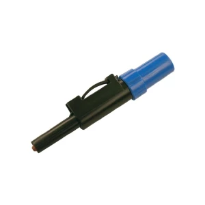 Laboratorijski utikač SLS 20 B 4 mm plavi priključak=vijčani SLS 20 B SKS Hirsc slika