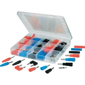 Laboratorijski set, 84 dijelni, 4 mm, priključak=vijčani slika