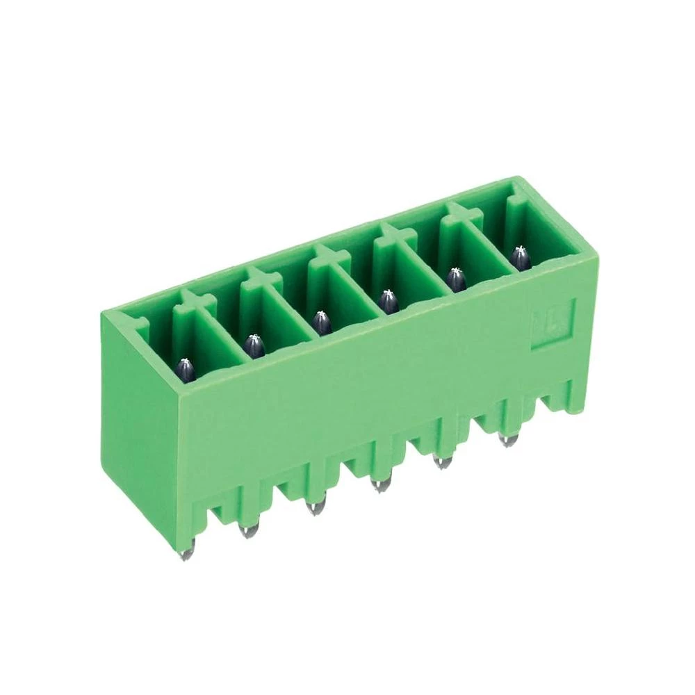 Vertikalni višepinski konektor serije STL(Z)1550-V, raster:3.5 mm, 9 A, zeleni, slika