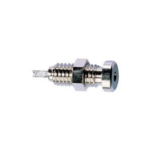 Miniaturna utičnica, neizolirana 2 mm Srebrna MBU 1 SKS Hirschmann slika