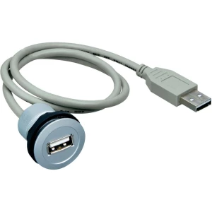 Ugradbeni ženski konektor USB2.0 tipa A RRJ_USB Schlegel slika