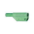 Sigurnosni utikač SLS425 4 mm zeleni 22.2657-25 MultiContact slika