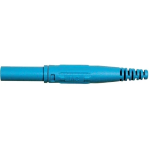 Aksialni sigurnosni konektor XK-410 4 mm plavi priključak=vijčani 66.9196-23 Mu slika