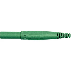 Aksialni sigurnosni konektor XK-410 4 mm zeleni priključak=vijčani 66.9196-25 M slika