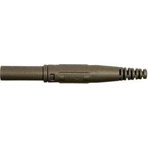 Aksialni sigurnosni konektor XK-410 4 mm smeđi priključak=vijčani 66.9196-27 Mu slika