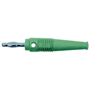 Lamelni utikač s poprečnom rupomL-41Q 4 mm zeleni 64.9199-25 MultiContact slika