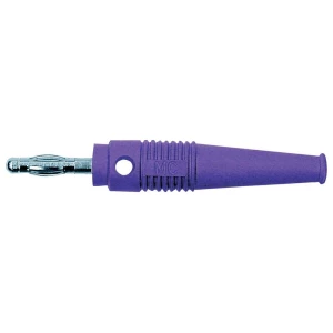 Lamelni utikač s poprečnom rupomL-41Q 4 mm ljubičasti 64.9199-26 slika