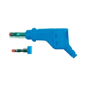 Lamelni utikač XZGL-425 4 mm plavi priključak=vijčani 66.9328-23 MultiContact slika
