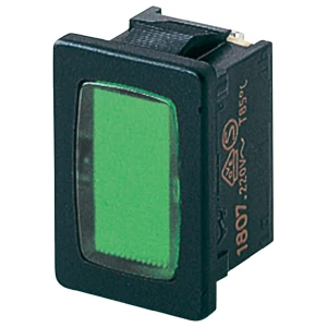 Upozoravajuća sijalica 230 V/AC erije 1800 230 V/AC 1807.1108, zelena slika